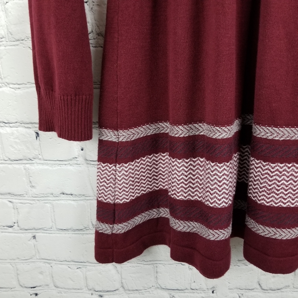 CLOUD CHASER | ribbed long sleeve sweater dress - Picture 3 of 7